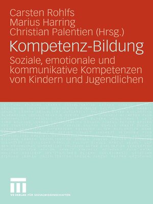cover image of Kompetenz-Bildung